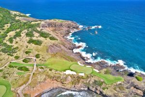 Cabot Saint Lucia (Point Hardy) 7th Rock Aerial